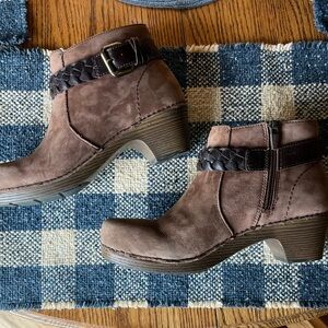 Dansko Michelle buckled ankle bootie in amber